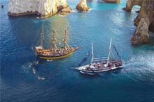 Tour barco pirata los Cabos